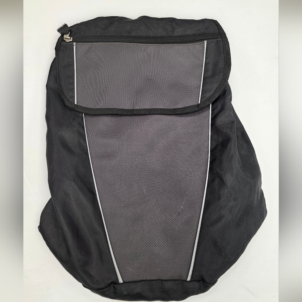 Men's Black and Gray Backpack